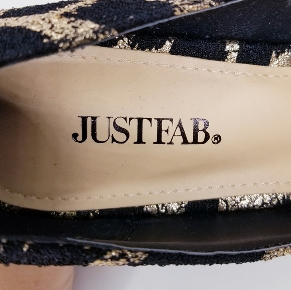 JustFab - Joda - Metallic Animal Print Pump - Picture 11 of 13